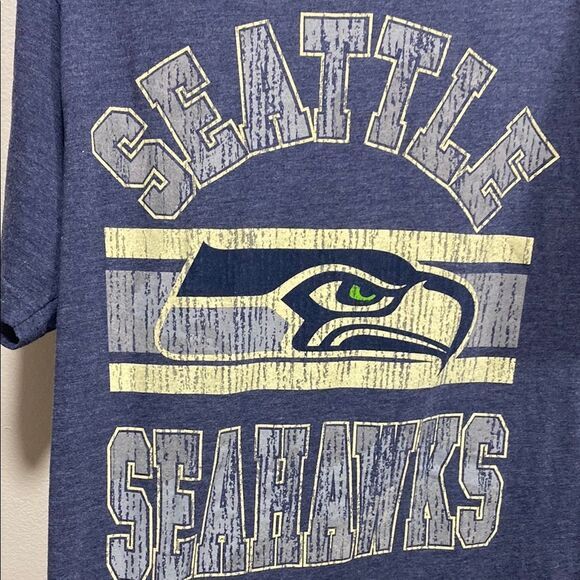 Seattle Seahawks NFL Team Apparel Blue Graphic‎ Tee XL - Picture 5 of 10